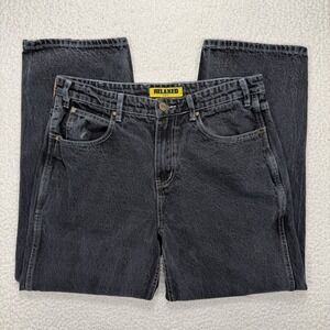 Butter Goods Relaxed Jeans Men's 32 (Actual 33x29) Black Streetwear Skate